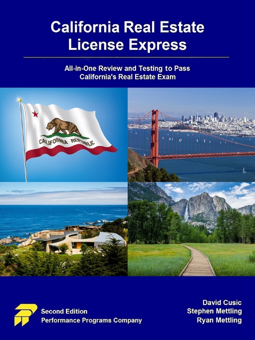 Title details for California Real Estate License Express by David Cusic - Available